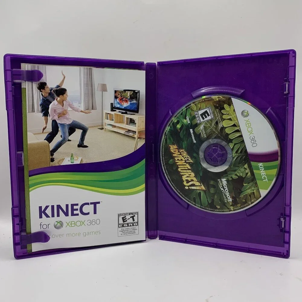 Kinect Adventures Xbox 360 Game Complete With Case & Manual